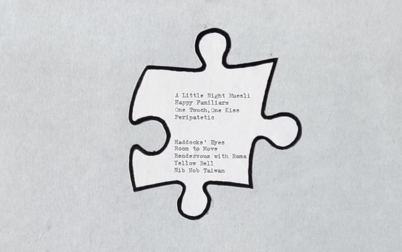 Album Cover Track Titles